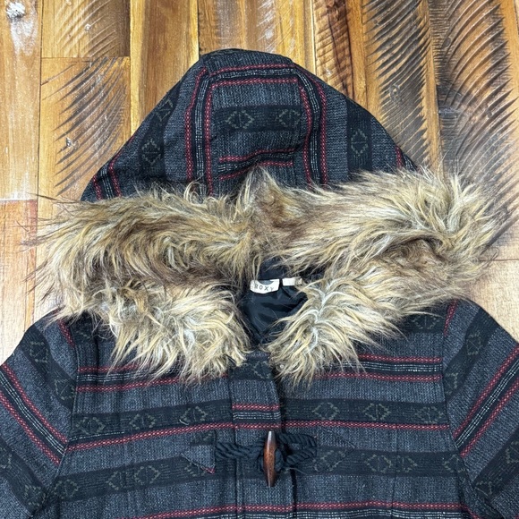 Charcoal Hooded Roxy Jacket - Picture 9 of 13